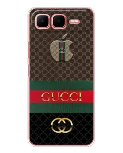 Чехол для Infinix Smart 10 Plus с картинкой «Gucci — брендированный десерт»