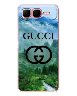 Чехол для Infinix Smart 10 Plus с картинкой «Gucci — горный пейзаж»