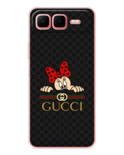 Чехол для Infinix Smart 10 Plus с картинкой «Минни Маус Gucci — черный» Чехол для Infinix Smart 10 Plus с картинкой «Минни Маус Gucci — черный»