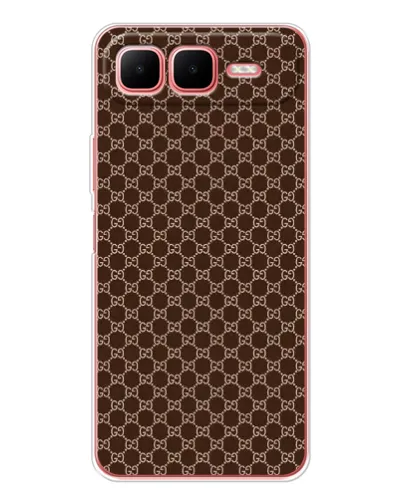 Чехол для Infinix Smart 10 Plus с картинкой «Gucci — шоколадная сетка» Чехол для Infinix Smart 10 Plus с картинкой «Gucci — шоколадная сетка»