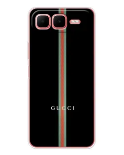 Чехол для Infinix Smart 10 Plus с картинкой «Gucci — строгая линия»
