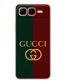 Чехол для Infinix Smart 10 Plus с картинкой «Gucci — темно-зеленый градиент»
