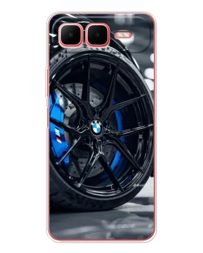 Чехол для Infinix Smart 10 Plus с картинкой «Колесо BMW вблизи» Чехол для Infinix Smart 10 Plus с картинкой «Колесо BMW вблизи»