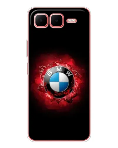 Чехол для Infinix Smart 10 Plus с картинкой «Логотип BMW — вспышка» Чехол для Infinix Smart 10 Plus с картинкой «Логотип BMW — вспышка»
