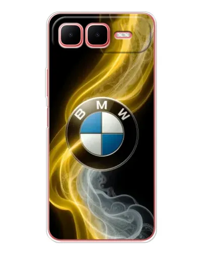 Чехол для Infinix Smart 10 Plus с картинкой «Золотистый дым BMW» Чехол для Infinix Smart 10 Plus с картинкой «Золотистый дым BMW»