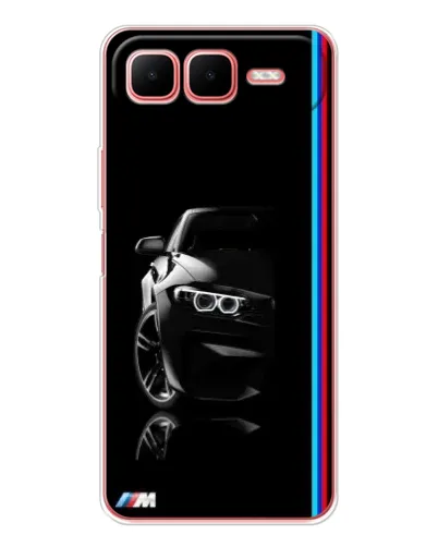 Чехол для Infinix Smart 10 Plus с картинкой «Силуэт BMW в темноте» Чехол для Infinix Smart 10 Plus с картинкой «Силуэт BMW в темноте»