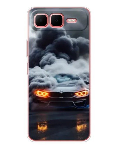 Чехол для Infinix Smart 10 Plus с картинкой «BMW в дыму» Чехол для Infinix Smart 10 Plus с картинкой «BMW в дыму»