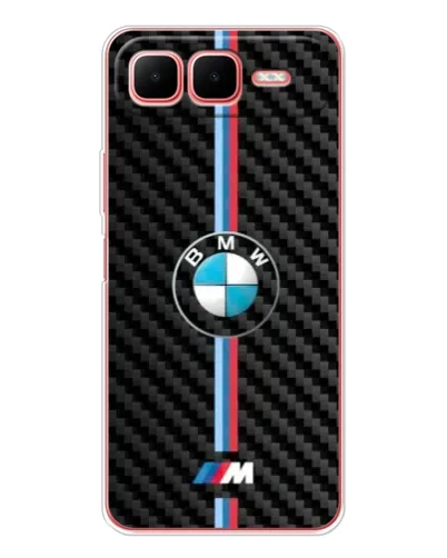 Чехол для Infinix Smart 10 Plus с картинкой «Эмблема BMW и карбон» Чехол для Infinix Smart 10 Plus с картинкой «Эмблема BMW и карбон»