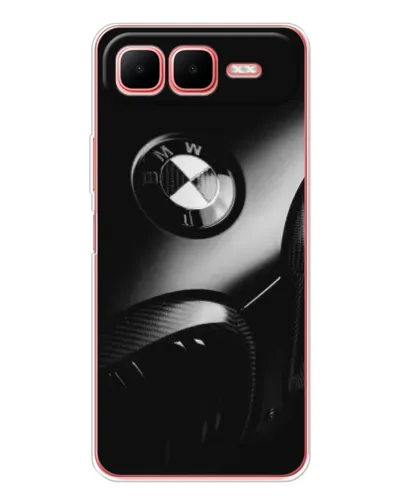Чехол для Infinix Smart 10 Plus с картинкой «Эмблема BMW — макро» Чехол для Infinix Smart 10 Plus с картинкой «Эмблема BMW — макро»
