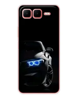 Чехол для Infinix Smart 10 Plus с картинкой «BMW — ночной взгляд»