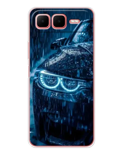 Чехол для Infinix Smart 10 Plus с картинкой «BMW под дождем» Чехол для Infinix Smart 10 Plus с картинкой «BMW под дождем»