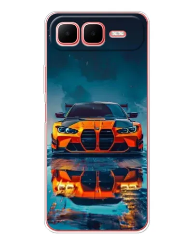 Чехол для Infinix Smart 10 Plus с картинкой «BMW — золотая эмблема» Чехол для Infinix Smart 10 Plus с картинкой «BMW — золотая эмблема»