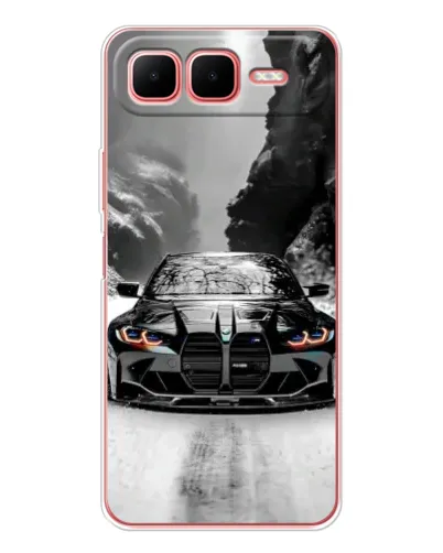 Чехол для Infinix Smart 10 Plus с картинкой «BMW — акварельный дрифт» Чехол для Infinix Smart 10 Plus с картинкой «BMW — акварельный дрифт»
