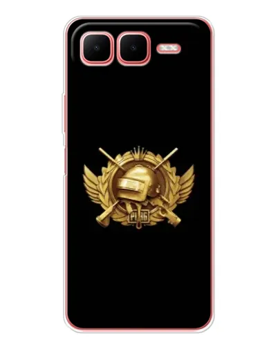 Чехол для Infinix Smart 10 Plus с картинкой «PUBG — оранжевый градиент» Чехол для Infinix Smart 10 Plus с картинкой «PUBG — оранжевый градиент»