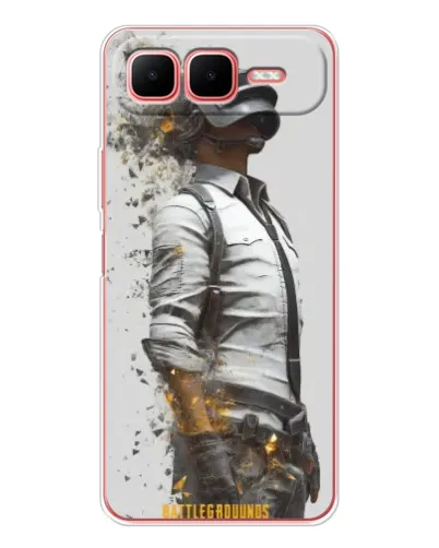 Чехол для Infinix Smart 10 Plus с картинкой «PUBG — боец в пыли» Чехол для Infinix Smart 10 Plus с картинкой «PUBG — боец в пыли»
