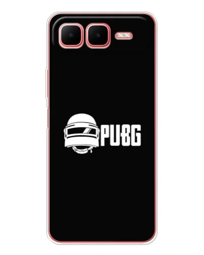 Чехол для Infinix Smart 10 Plus с картинкой «PUBG — классический лого» Чехол для Infinix Smart 10 Plus с картинкой «PUBG — классический лого»