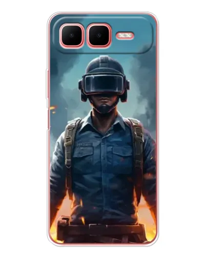 Чехол для Infinix Smart 10 Plus с картинкой «PUBG — реалистичный герой» Чехол для Infinix Smart 10 Plus с картинкой «PUBG — реалистичный герой»