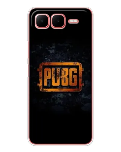 Чехол для Infinix Smart 10 Plus с картинкой «PUBG — золотой логотип» Чехол для Infinix Smart 10 Plus с картинкой «PUBG — золотой логотип»