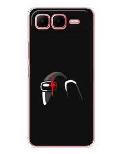Чехол для Infinix Smart 10 Plus с картинкой «Among Us шлем»