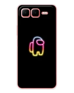 Чехол для Infinix Smart 10 Plus с картинкой «Among Us градиент»