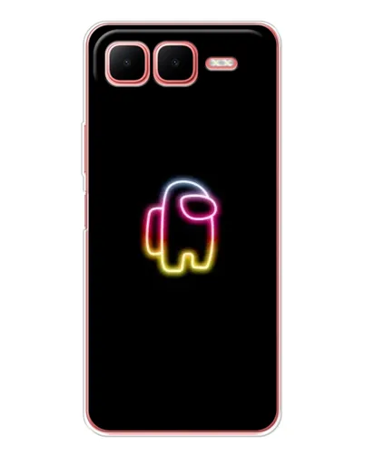 Чехол для Infinix Smart 10 Plus с картинкой «Among Us градиент» Чехол для Infinix Smart 10 Plus с картинкой «Among Us градиент»