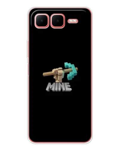 Чехол для Infinix Smart 10 Plus с картинкой «Алмазная кирка» Чехол для Infinix Smart 10 Plus с картинкой «Алмазная кирка»