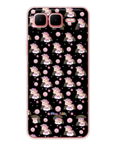 Чехол для Infinix Smart 10 Plus с картинкой «Magic Unicorn паттерн» Чехол для Infinix Smart 10 Plus с картинкой «Magic Unicorn паттерн»