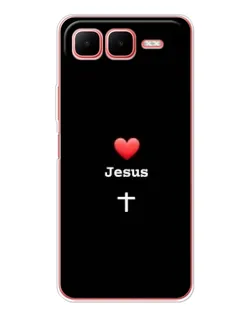 Чохол для Infinix Smart 10 Plus з картинкою «Серце - Jesus» Чохол для Infinix Smart 10 Plus з картинкою «Серце - Jesus»