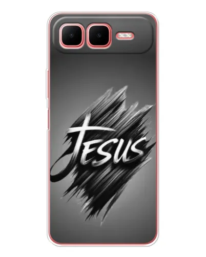 Чохол для Infinix Smart 10 Plus з картинкою «Напис Jesus Graffiti»