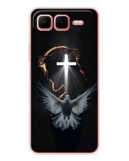 Чохол для Infinix Smart 10 Plus з картинкою «Голуб та Світло»