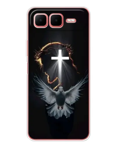 Чохол для Infinix Smart 10 Plus з картинкою «Голуб та Світло»