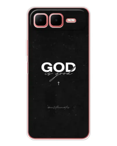 Чохол для Infinix Smart 10 Plus з картинкою «GOD — Бог над усім»