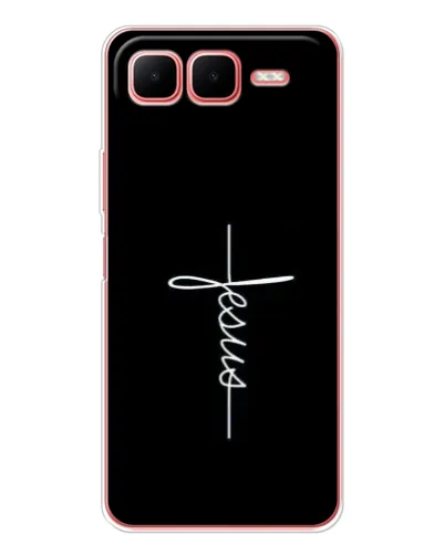 Чохол для Infinix Smart 10 Plus з картинкою «Тонка лінія віри»