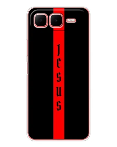 Чохол для Infinix Smart 10 Plus з картинкою «Червона лінія віри»