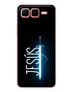Чохол для Infinix Smart 10 Plus з картинкою «Меч Духа Jesus»