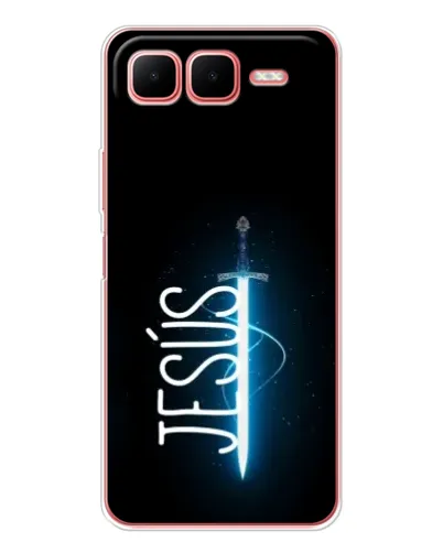 Чохол для Infinix Smart 10 Plus з картинкою «Меч Духа Jesus»