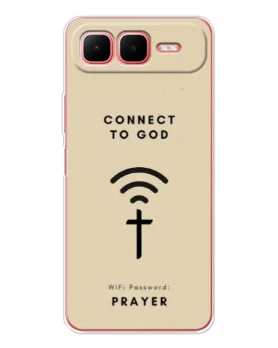 Чехол для Infinix Smart 10 Plus с картинкой «Молитва Connect» Чехол для Infinix Smart 10 Plus с картинкой «Молитва Connect»
