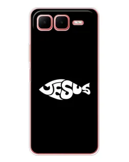 Чехол для Infinix Smart 10 Plus с картинкой «Рыба Jesus» Чехол для Infinix Smart 10 Plus с картинкой «Рыба Jesus»