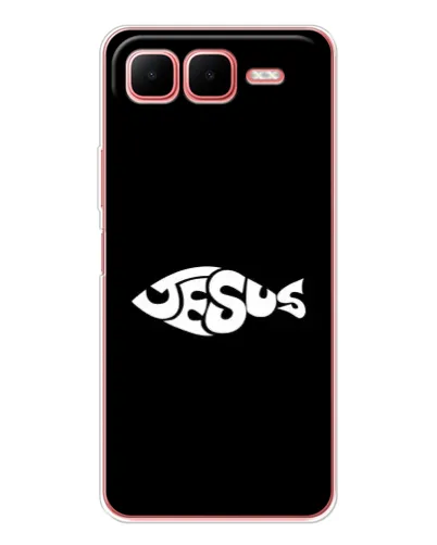 Чехол для Infinix Smart 10 Plus с картинкой «Рыба Jesus» Чехол для Infinix Smart 10 Plus с картинкой «Рыба Jesus»