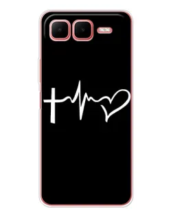 Чехол для Infinix Smart 10 Plus с картинкой «Пульс веры» Чехол для Infinix Smart 10 Plus с картинкой «Пульс веры»