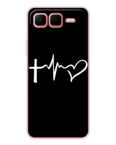Чехол для Infinix Smart 10 Plus с картинкой «Пульс веры» Чехол для Infinix Smart 10 Plus с картинкой «Пульс веры»