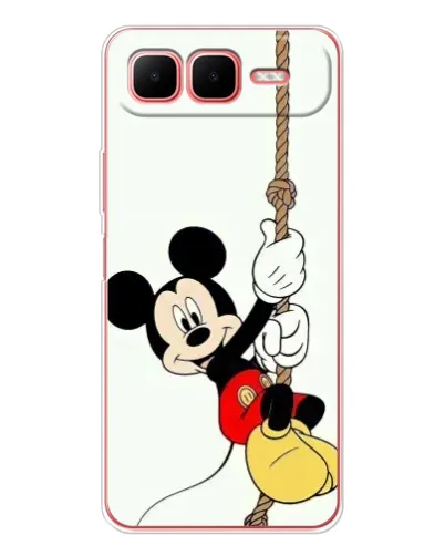 Чехол для Infinix Smart 10 Plus с картинкой «Mickey на канате» Чехол для Infinix Smart 10 Plus с картинкой «Mickey на канате»