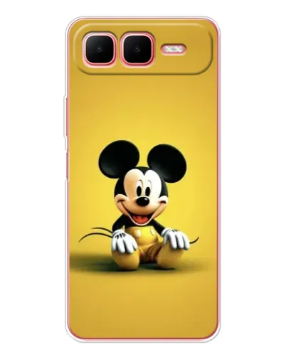 Чехол для Infinix Smart 10 Plus с картинкой «Микки на желтом» Чехол для Infinix Smart 10 Plus с картинкой «Микки на желтом»