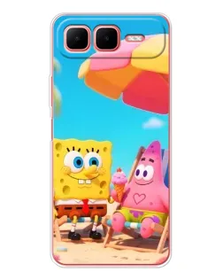 Чехол для Infinix Smart 10 Plus с картинкой «Отдых на пляже»