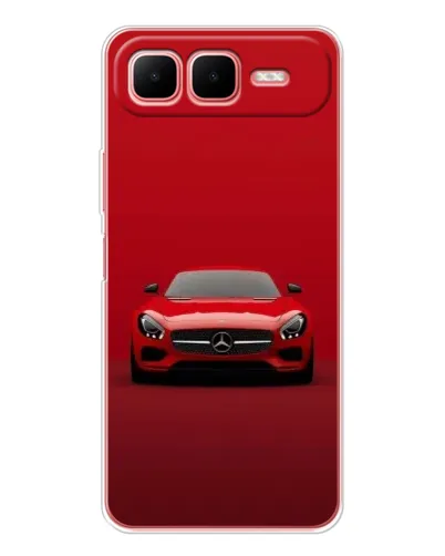 Чехол для Infinix Smart 10 Plus с картинкой «Красный Mercedes AMG» Чехол для Infinix Smart 10 Plus с картинкой «Красный Mercedes AMG»