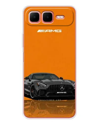 Чехол для Infinix Smart 10 Plus с картинкой «Оранжевый Mercedes AMG» Чехол для Infinix Smart 10 Plus с картинкой «Оранжевый Mercedes AMG»