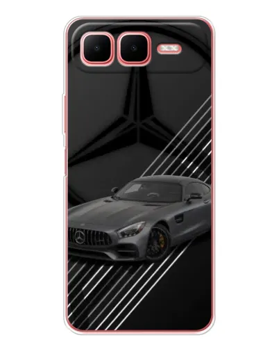 Чехол для Infinix Smart 10 Plus с картинкой «Mercedes AMG — графика» Чехол для Infinix Smart 10 Plus с картинкой «Mercedes AMG — графика»
