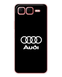 Чехол для Infinix Smart 10 Plus с картинкой «Классическое лого Audi»