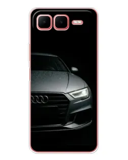 Чехол для Infinix Smart 10 Plus с картинкой «Audi — детализация кузова»