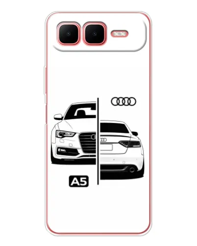 Чехол для Infinix Smart 10 Plus с картинкой «Audi — контрастный дизайн» Чехол для Infinix Smart 10 Plus с картинкой «Audi — контрастный дизайн»
